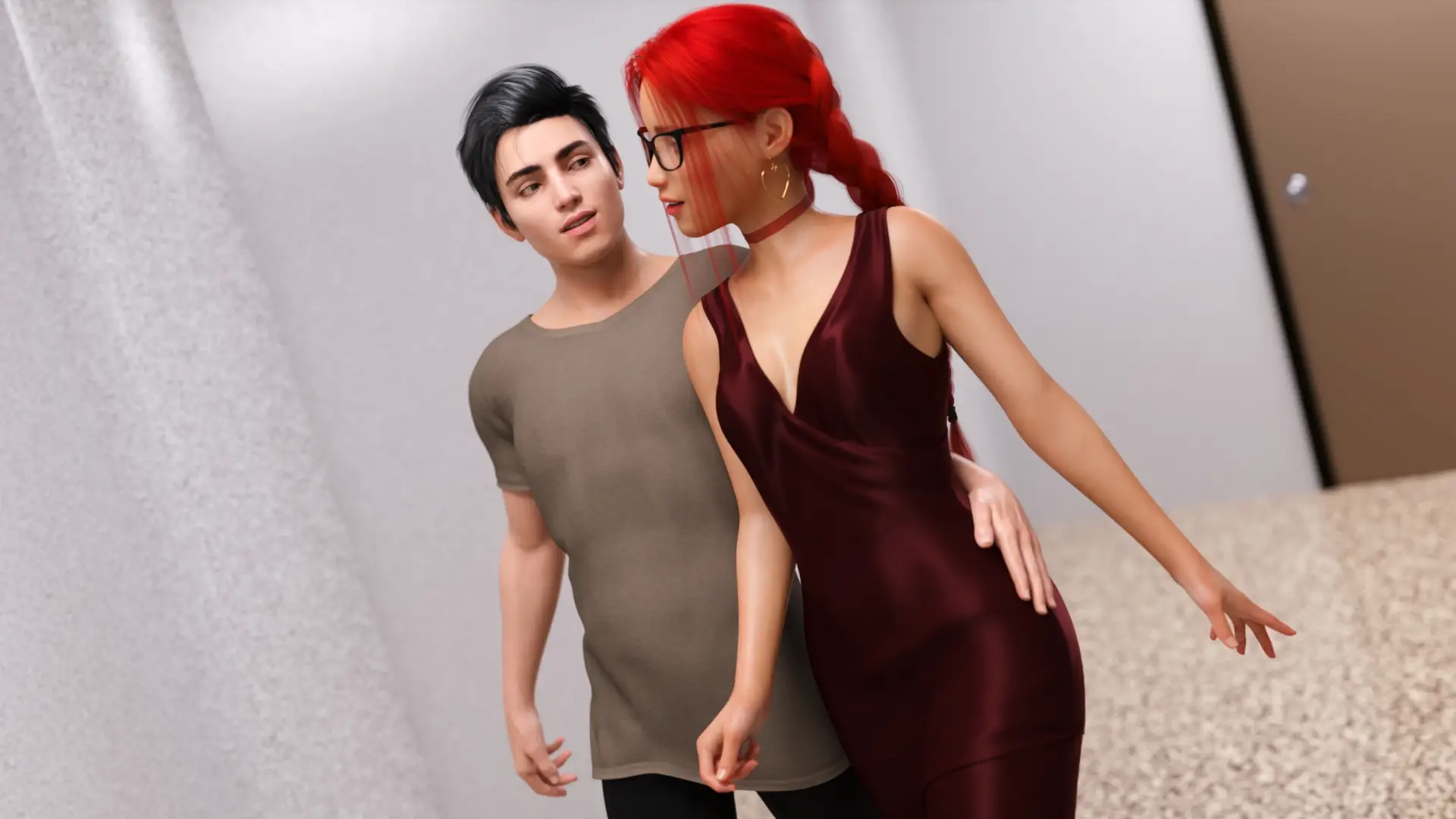 【欧美SLG/AI汉化/乱伦补丁】双重感知5.1 AI汉化版【PC+安卓/7.18G】 内容图 1