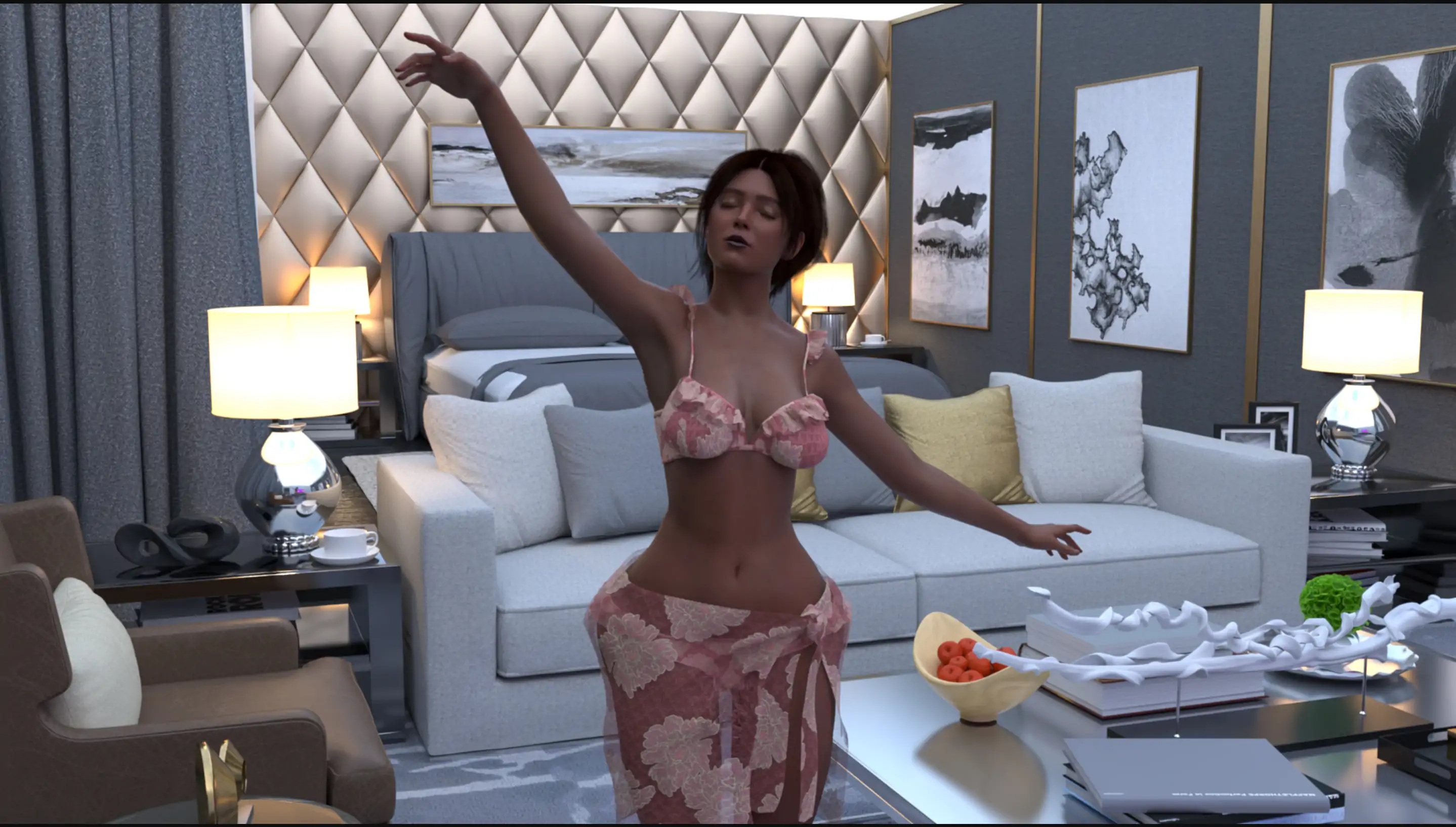 【欧美SLG/AI汉化/乱伦补丁+画廊解锁】一周之后0.4.1 AI汉化版【PC+安卓/5.0G/更新】 内容图 2