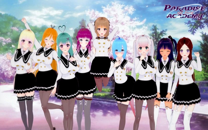 日式SLG【学院中的天堂】 v1.5 汉化 PC+安卓 8.5G