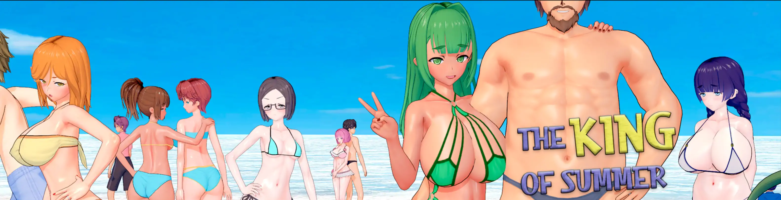 【日系SLG/AI汉化/NTR】夏日之王0.6.0-full AI汉化版【PC+安卓/8.44G/更新】 封面图 1