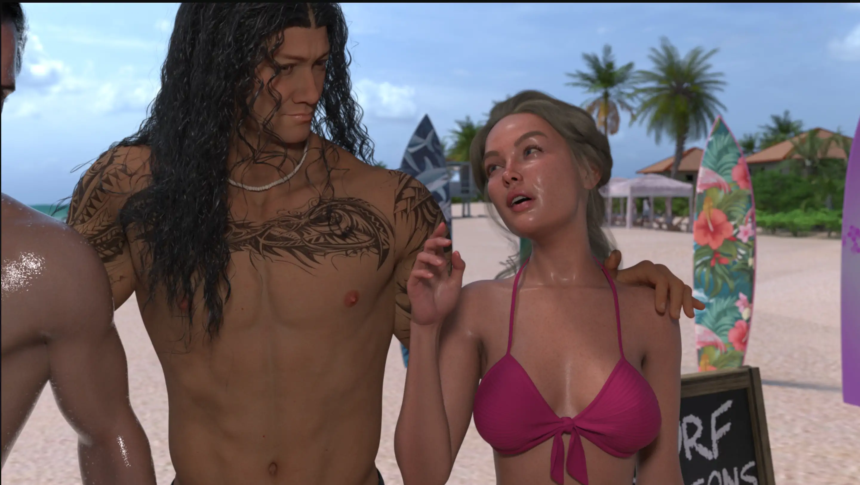 【欧美SLG/AI汉化/熟女】天堂市0.3.1 AI汉化版【PC+安卓/3.33G/更新】 内容图 1