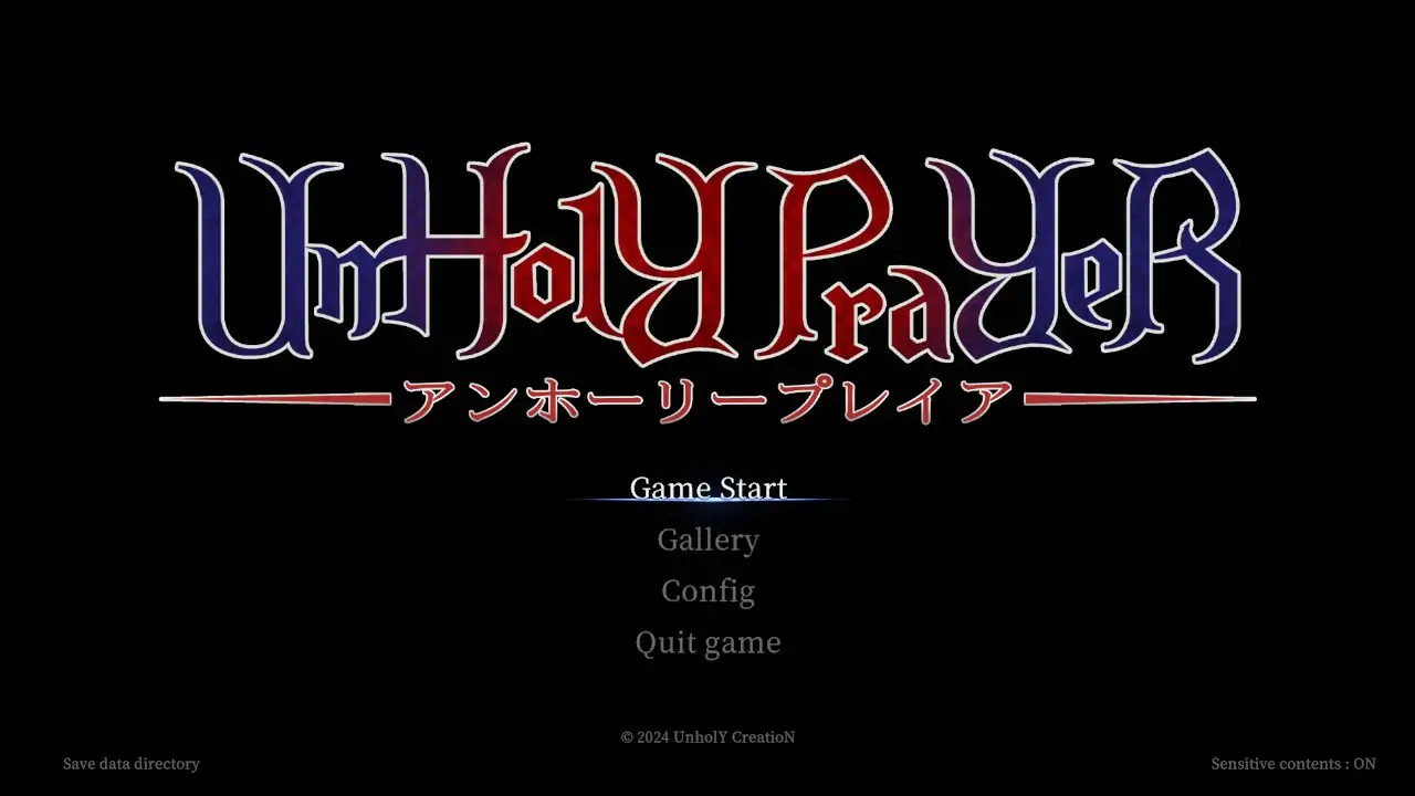 日式ACT【邪神祷告】 官方中文版 1.2G