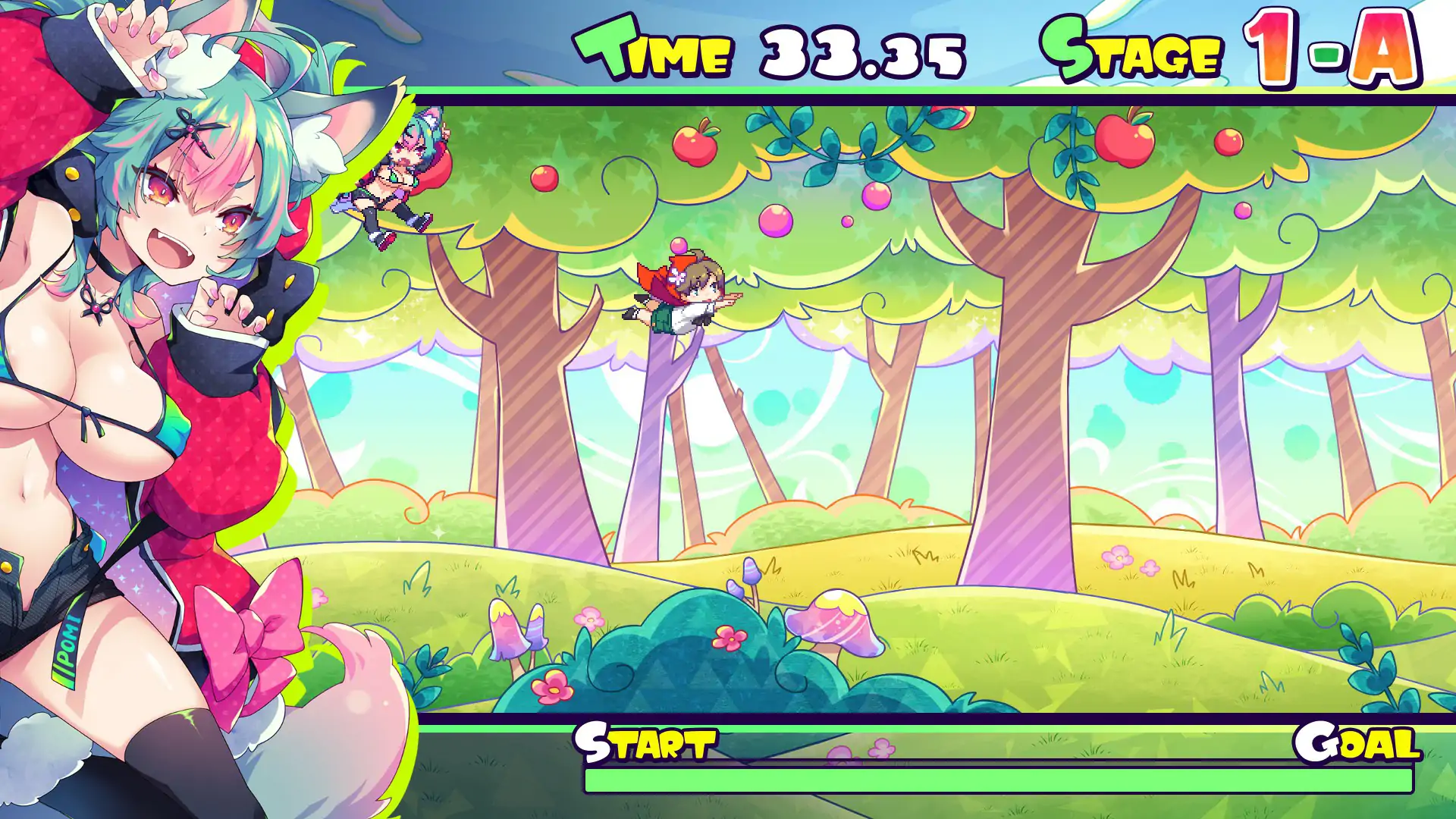 【日系ACT/2D/官中】弹跳激射☆狼与雌性高潮小红帽！V225.09.12 官方中文版【PC/0.16G】 内容图 1