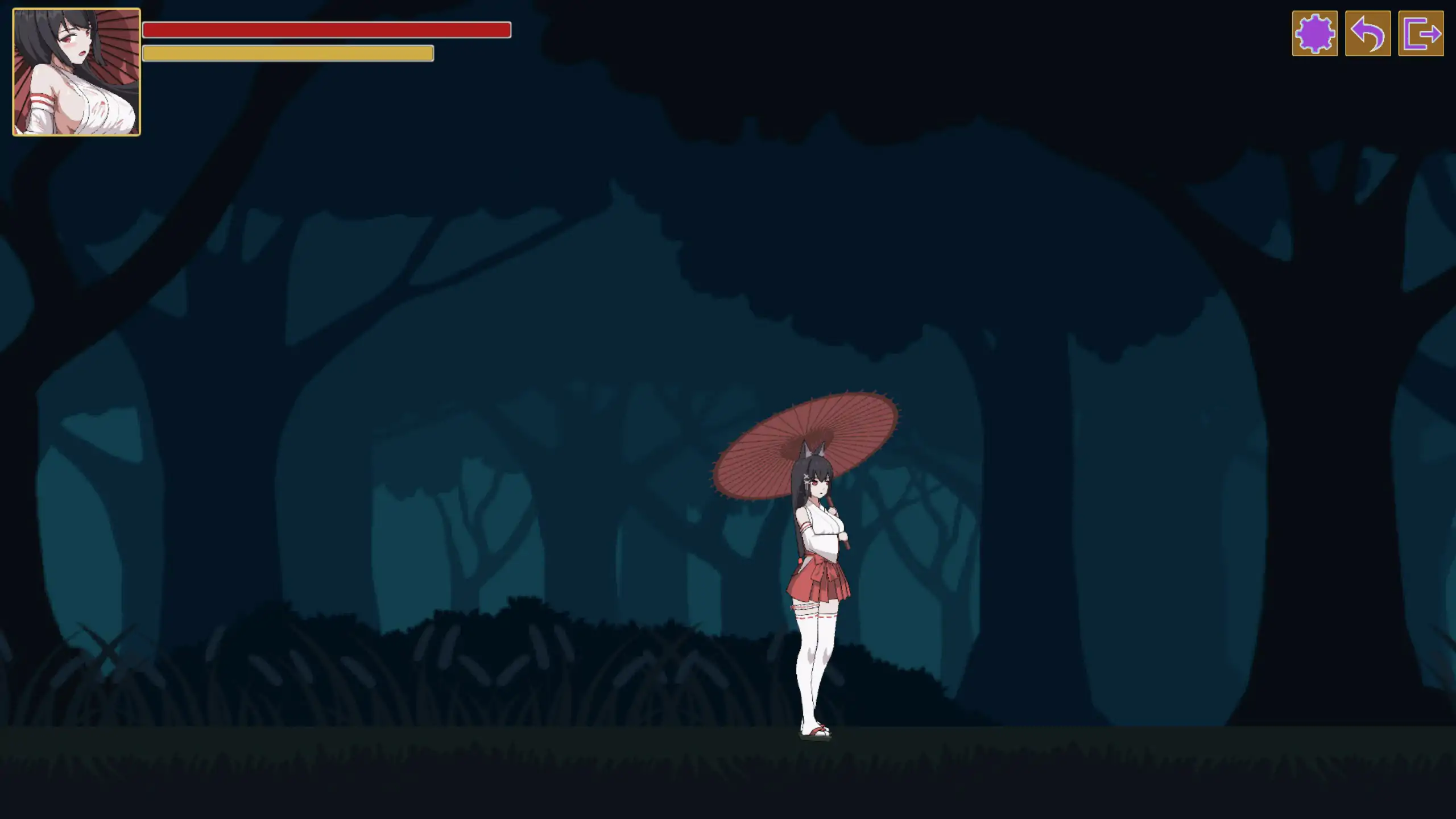 【日系ACT/像素/官中】退魔巫女-异种淫狱 官方中文版【PC/0.1G】 封面图 2