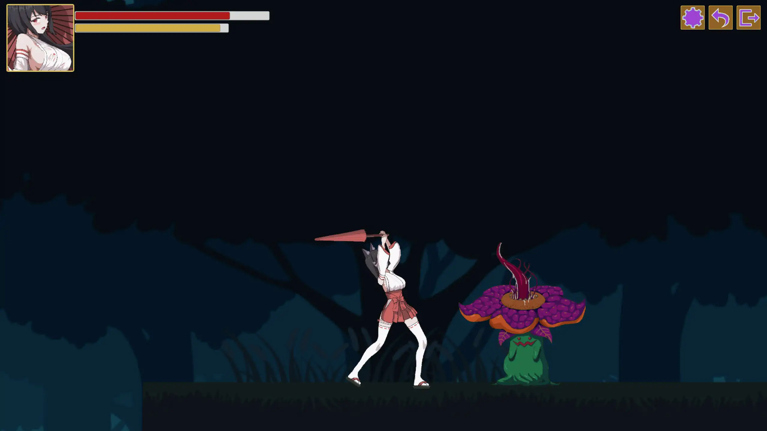 【日系ACT/像素/官中】退魔巫女-异种淫狱 官方中文版【PC/0.1G】 封面图 3