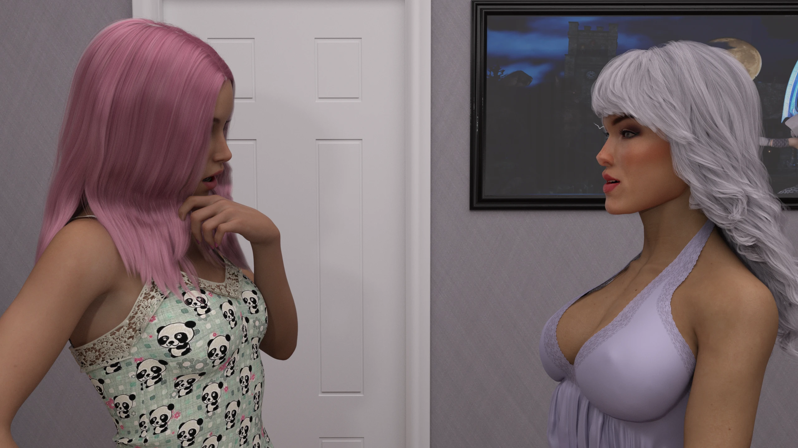 【欧美SLG/AI汉化/3D】完美小镇0.4 AI汉化版【PC+安卓/2.96G/更新】 内容图 1