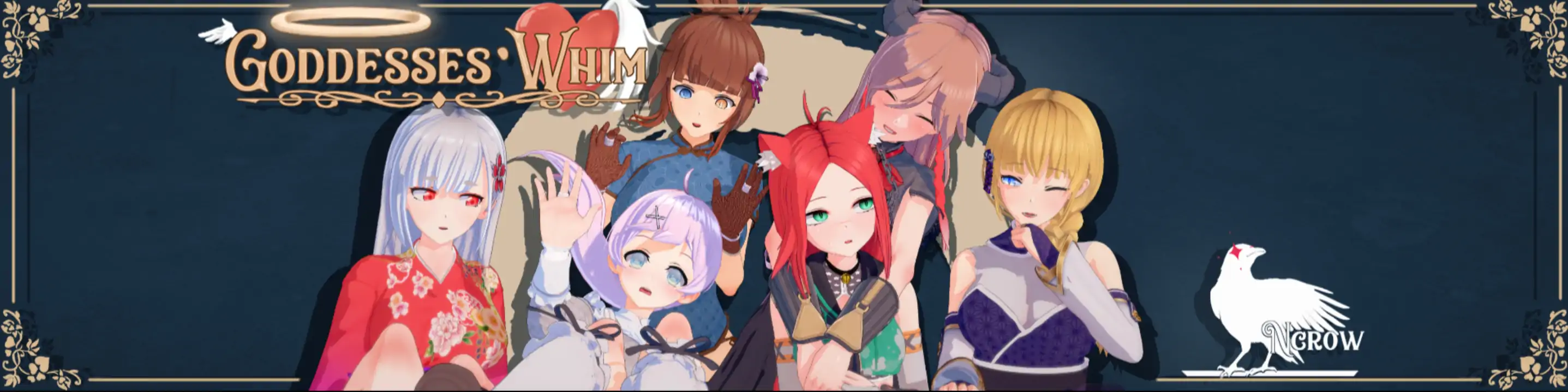 【欧美SLG/AI汉化/后宫】女神的奇想0.4.4 AI汉化版【PC+安卓/4.05G/更新】 封面图 1