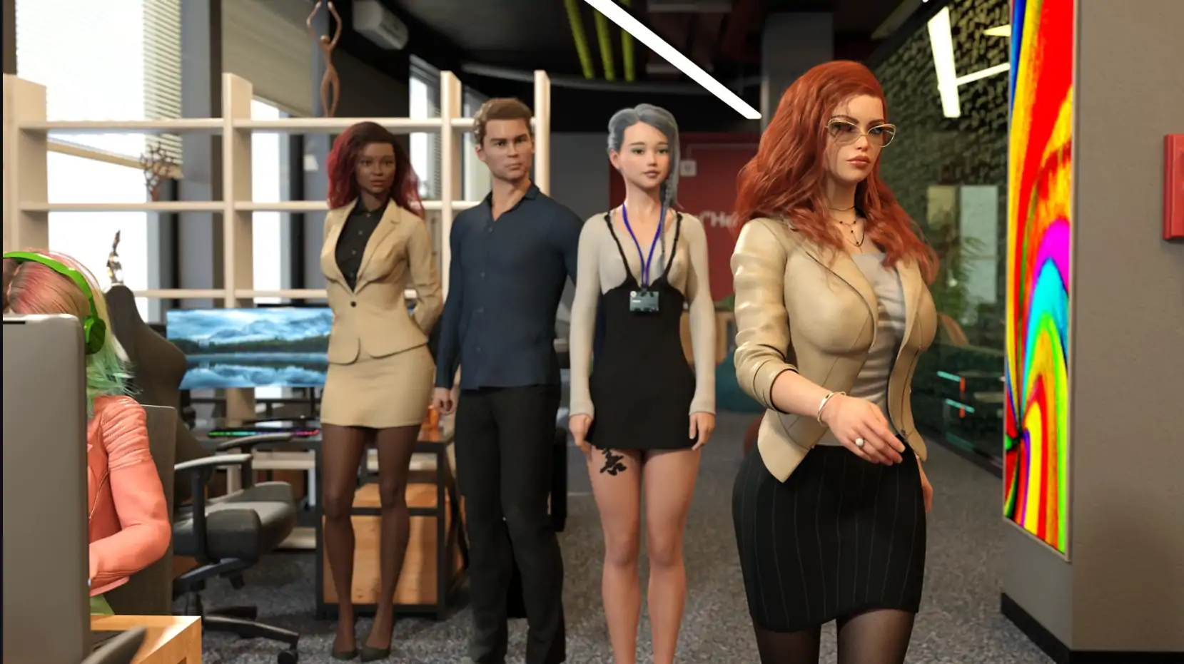 【欧美SLG/AI汉化/沙盒】恋物定位:S&M工作室v0.10.15 AI汉化版【PC+安卓/12.3G/更新】 内容图 2