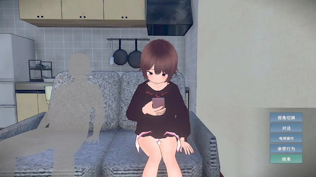 【日系SLG/2D/官中】理想的家里蹲生活~父女的亲密同居~官方中文体验版【PC/0.29G】 封面图 3