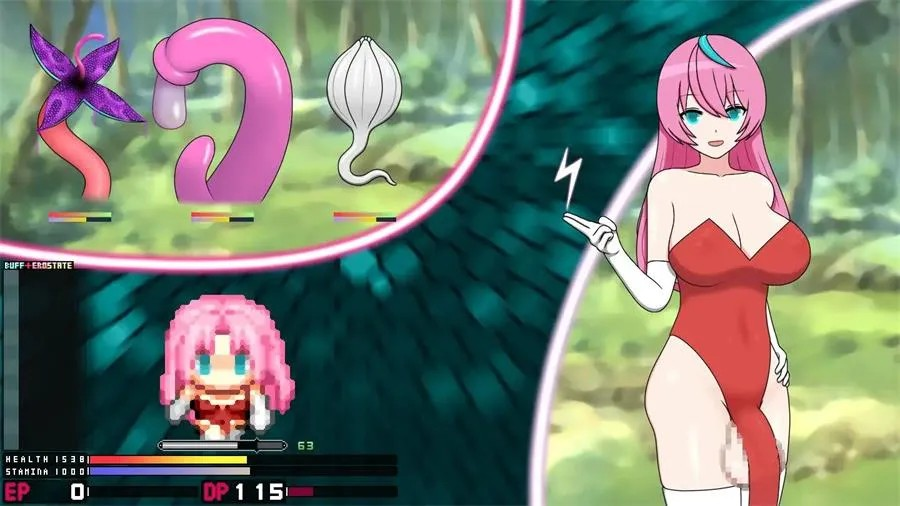 RPG【睡迷糊的双性人的榨精地下城救出记】v1.0完结 官方中文版 300MB